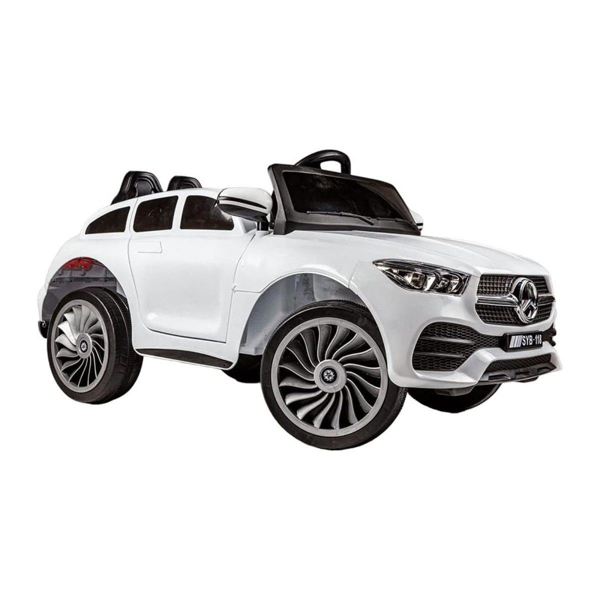 سيارة-كهربائية-للاطفال-ريموت-كنترول-SYB118-4.jpg سيارة كهربائية للاطفال مرسيدس بنز ريموت كنترول - ابيض SYB118 - الصورة 1