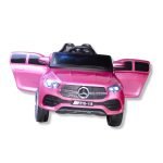 ⁦سيارة كهربائية للاطفال مرسيدس بنز ريموت كنترول - بينك SYB118K⁩ - الصورة ⁦2⁩