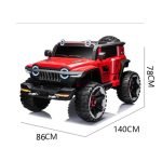 ⁦سيارة كهربائية للاطفال Hummer ريموت كنترول - احمر WN-1166⁩ - الصورة ⁦2⁩