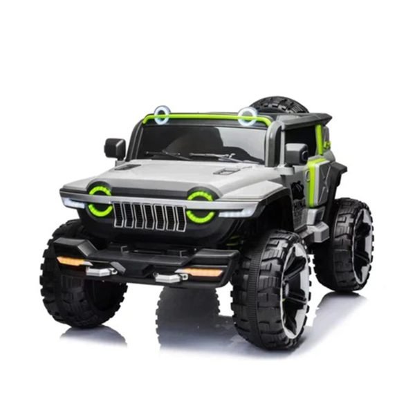 سيارة كهربائية للاطفال Hummer ريموت كنترول - رصاصي WN-1166
