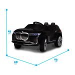 ⁦سيارة كهربائية للاطفال بى ام دبليو X7 ريموت كنترول - اسود YT-3588P⁩ - الصورة ⁦3⁩