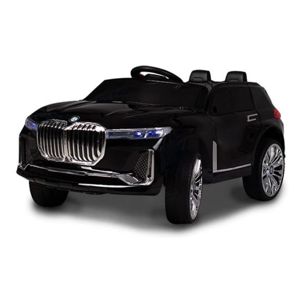 سيارة كهربائية للاطفال بى ام دبليو X7 ريموت كنترول - اسود YT-3588P