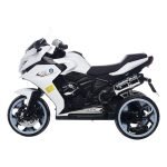 ⁦موتوسيكل كهربائية للأطفال BMW GS 1200 ببطارية - ابيض⁩ - الصورة ⁦2⁩