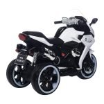 ⁦موتوسيكل كهربائية للأطفال BMW GS 1200 ببطارية - ابيض⁩ - الصورة ⁦3⁩