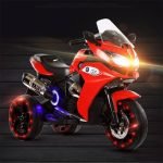 ⁦موتوسيكل كهربائية للأطفال BMW GS 1200 ببطارية - احمر⁩ - الصورة ⁦2⁩