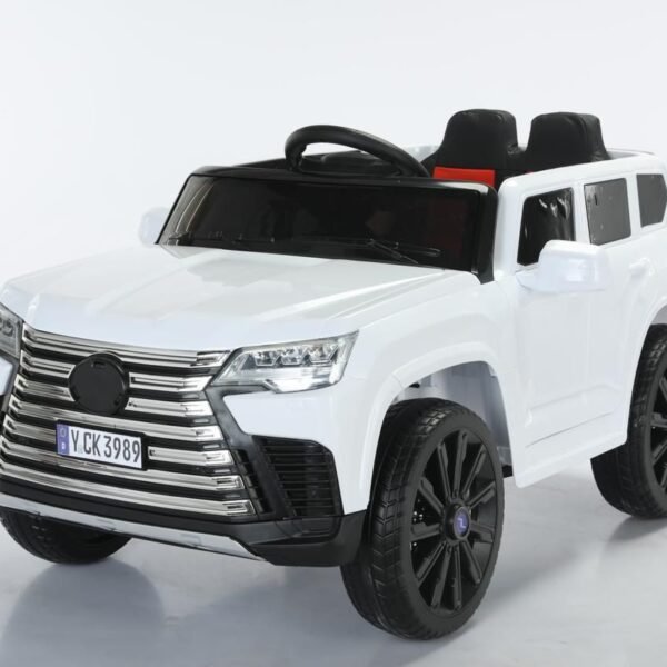 سيارة كهربائية للأطفال Lexus بريموت كنترول 9166 - ابيض