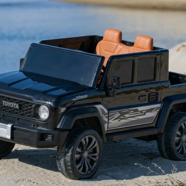 سيارة شاص بيك اب كهربائية للأطفال  - 985 - أسود