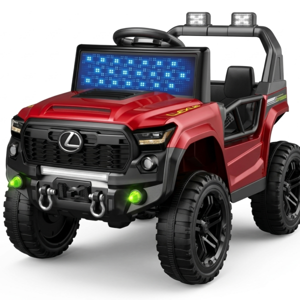 سيارة ليكزاس كهربائية للأطفال - 503 - أحمر