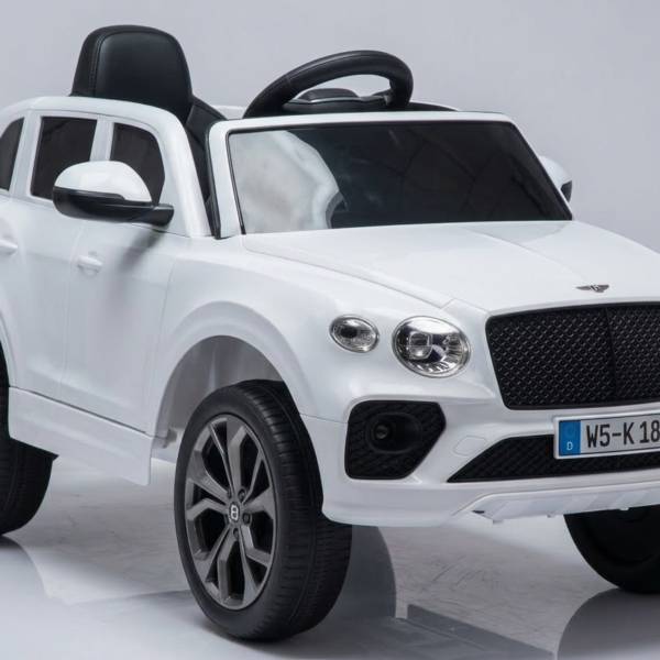 سيارة بنتلي كهربائية للأطفال  - FT-1166 - أبيض