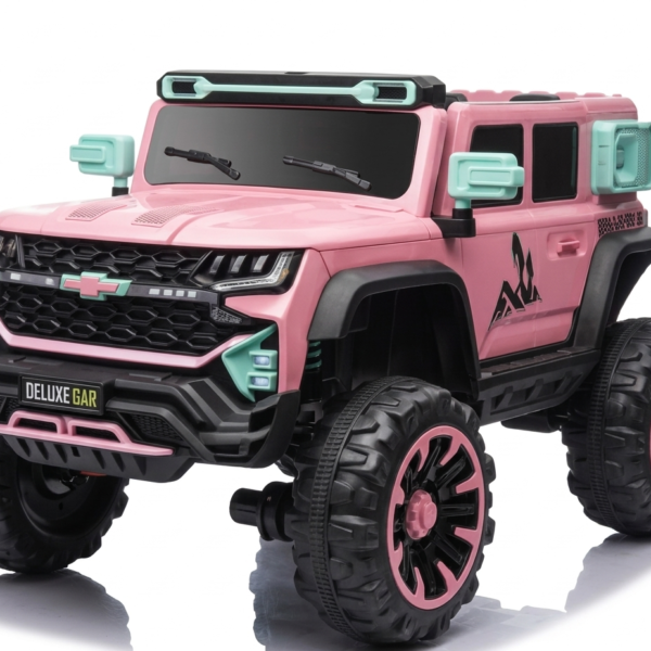 سيارة شيفروليه كهربائية للأطفال - QB-1688 - وردي