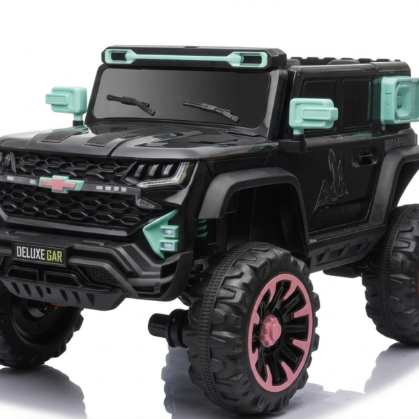 سيارة شيفروليه كهربائية للأطفال - QB-1688 - أسود