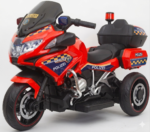 دراجة شرطة كهربائية للأطفال - 919 - أحمر