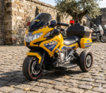 ⁦دراجة شرطة كهربائية للأطفال - 919 - أحمر⁩ - الصورة ⁦6⁩