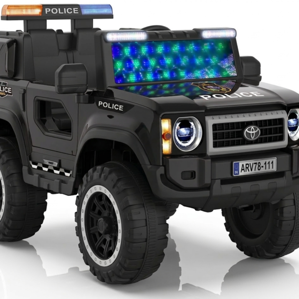 سيارة تويوتا FJ كهربائية للأطفال - 24P-L أسود
