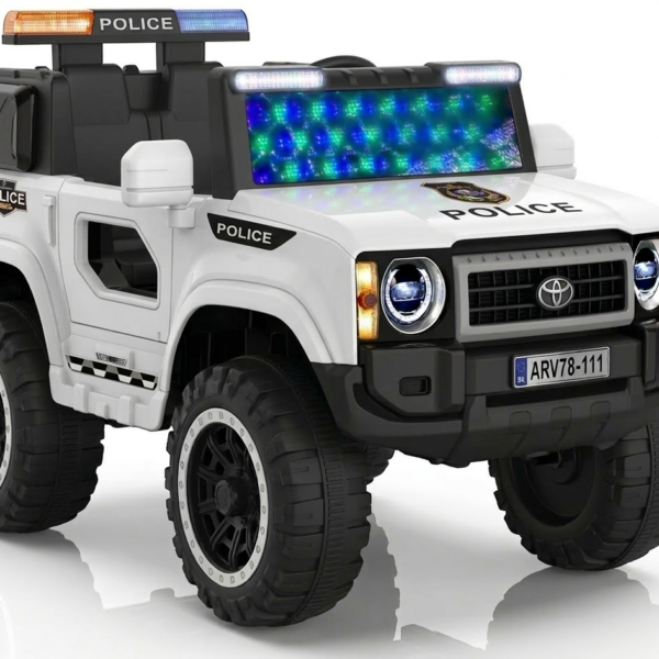 سيارة تويوتا FJ كهربائية للأطفال - 24P-L أبيض