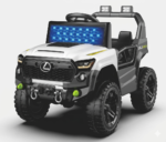 ⁦سيارة ليكزاس كهربائية للأطفال - 503 - رصاصي⁩ - الصورة ⁦2⁩