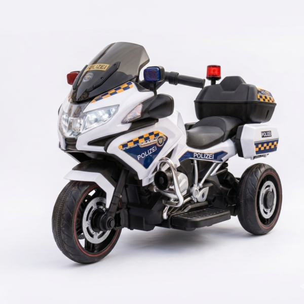 دراجة شرطة كهربائية للأطفال - 919 - أبيض