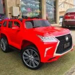 سيارة كهربائية للاطفال LX-570 - أحمر - الصورة 4